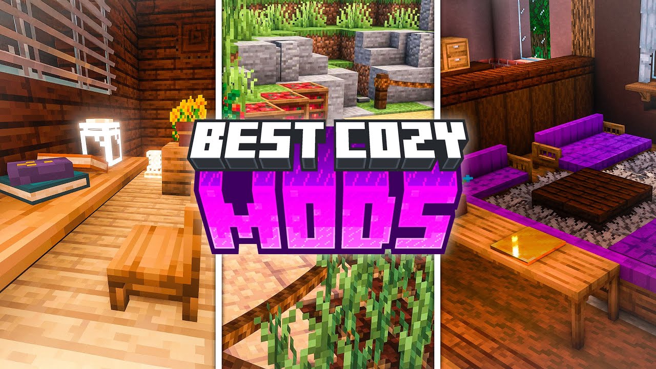 TOP 15 Cozy Mods You Need for Minecraft | 1.21.1 / 1.20.1 (NeoForge, Forge & Fabric)