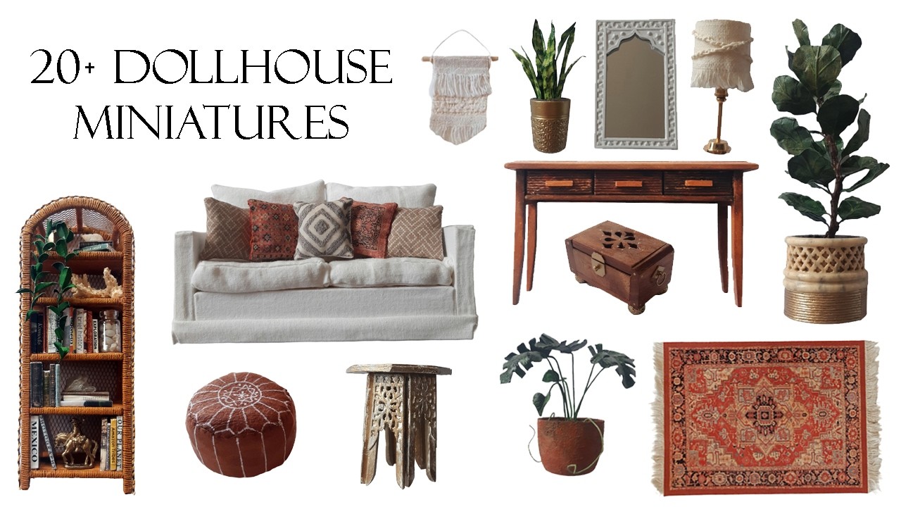 20 in 1! Making & Decorating My Miniature Room Box From Start To Finish!