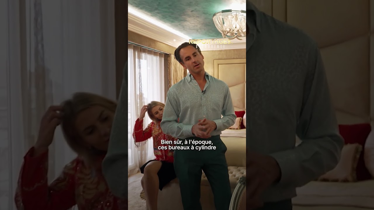 Un bureau à 120 000€ : il fait fabriquer des meubles d'exception !｜TF1 INFO