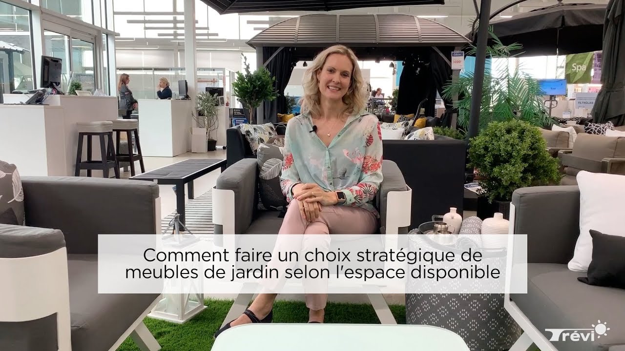Comment faire un choix stratégique de meubles de jardin selon l'espace disponible