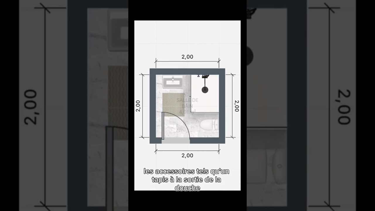 Comment Aménager une petite salle de BAIN. #shorts #design #trendingshorts