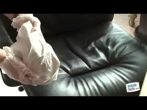M6 La Minute Facile - Nettoyer un canapé en cuir