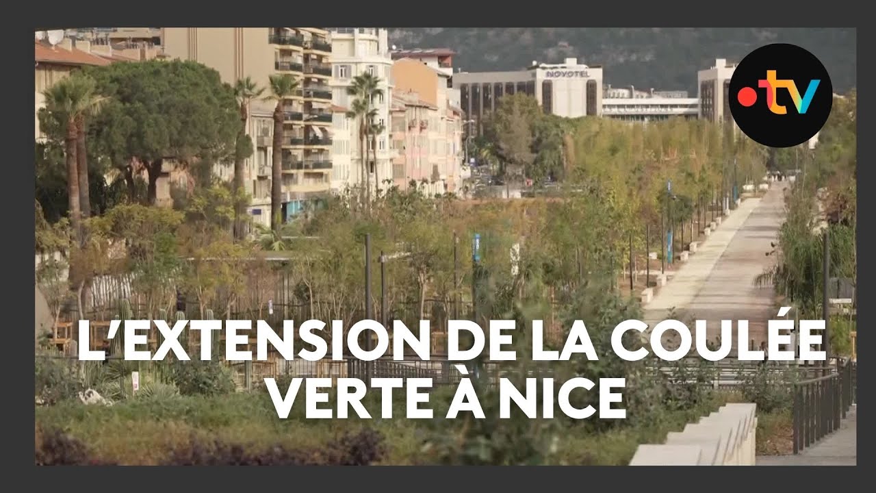 Le succès de la coulée verte au cœur de Nice