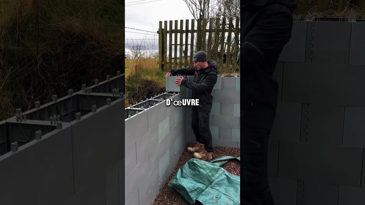 “N’utilisez Plus Jamais de Parpaings ! Cette Nouvelle Technologie Révolutionne la Construction 🏗️”