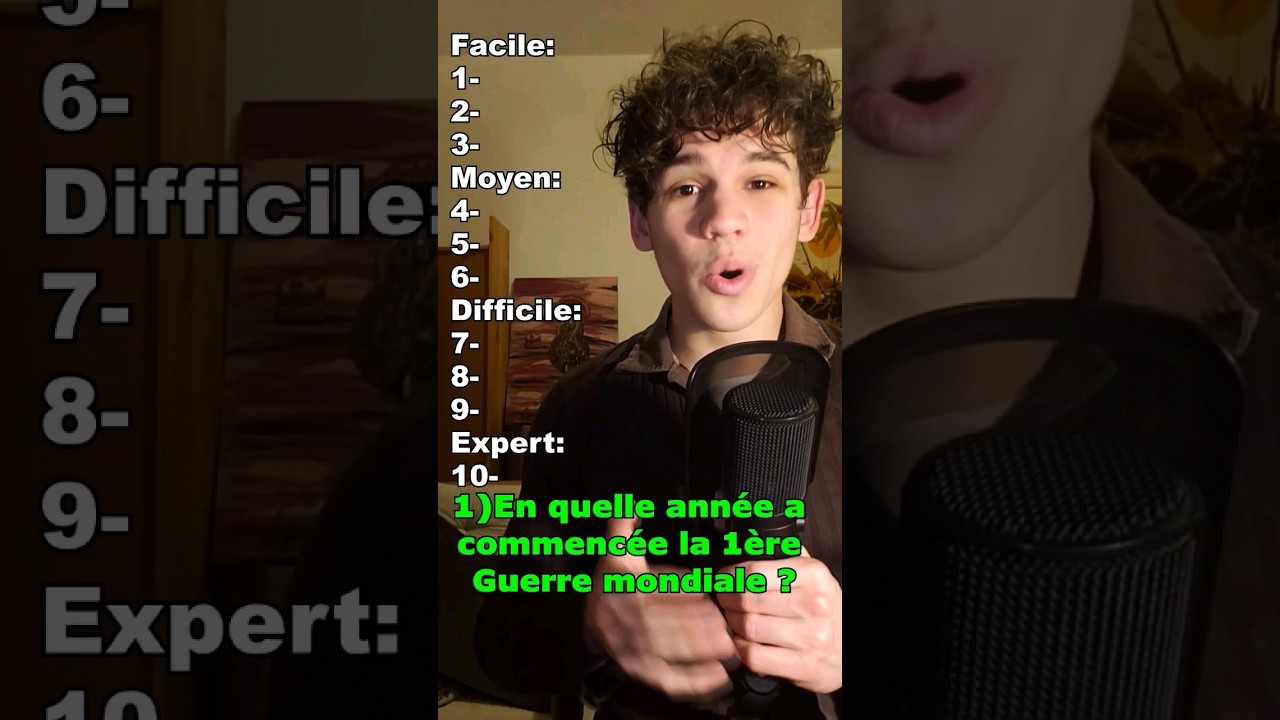 Quiz niveau Brevet des collèges (réviser le brevet)