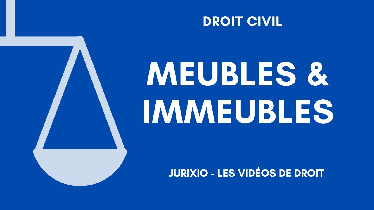 La distinction meubles/immeubles