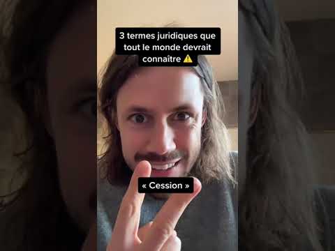 Termes juridiques à connaître