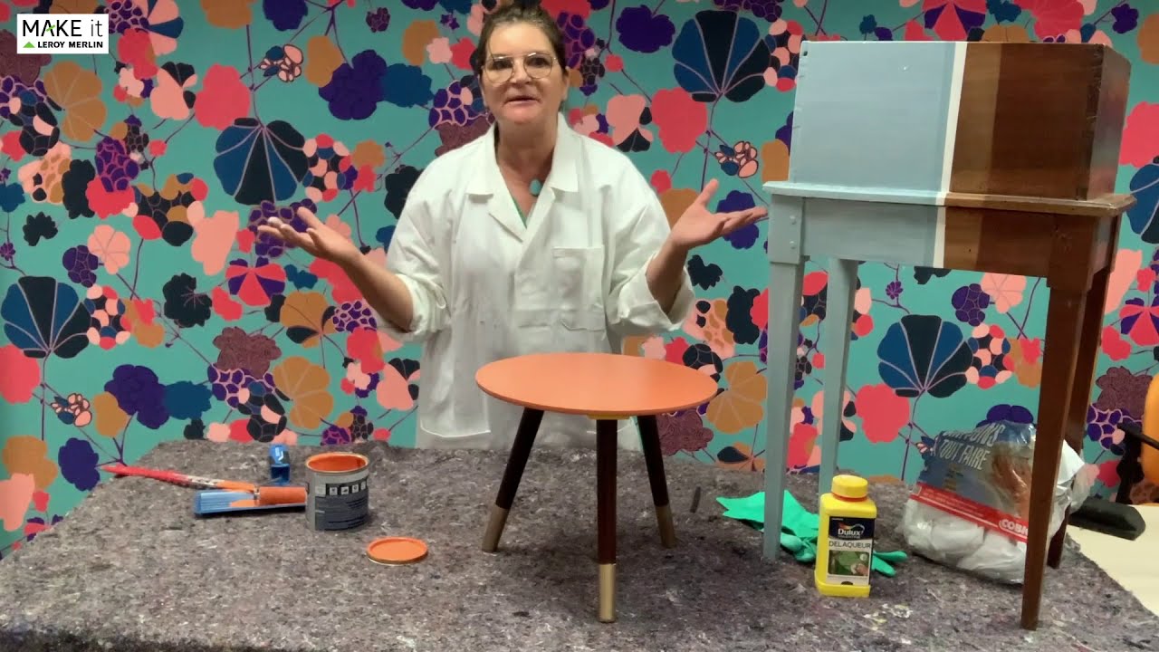 Tuto "Repeindre sans poncer "  -  Véronique collaborateur Leroy Merlin