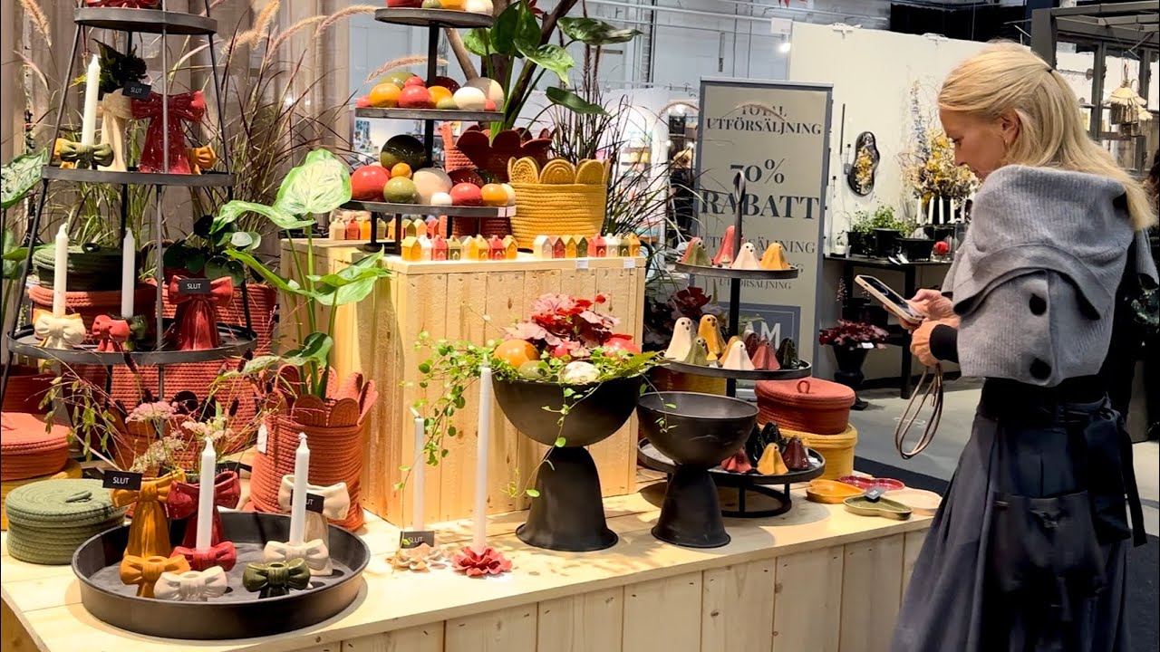 🍂🍁 The Cozy Aesthetic of Scandinavian Autumn Home Decor at Stockholm’s Design Exhibition 2025