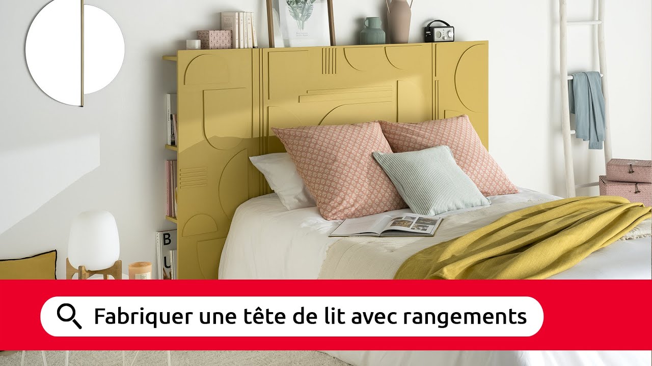 Tuto - Fabriquer une tête de lit avec rangements 🛏️