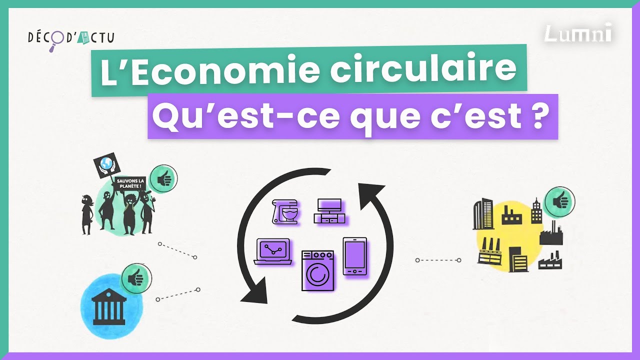 Qu'est-ce que l'économie circulaire ? | Décod'Actu | Lumni