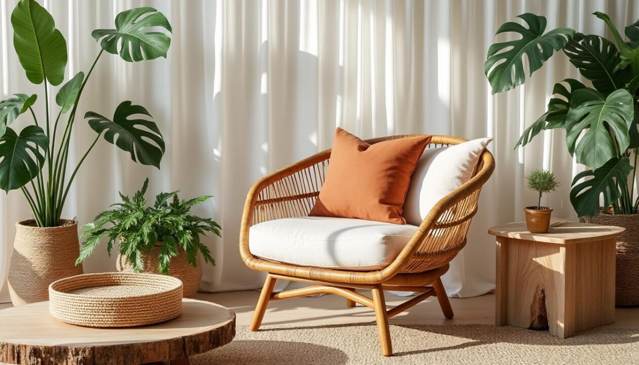 découvrez quelles couleurs choisir pour mettre en valeur le rotin dans votre décoration et créer une ambiance chaleureuse et élégante.