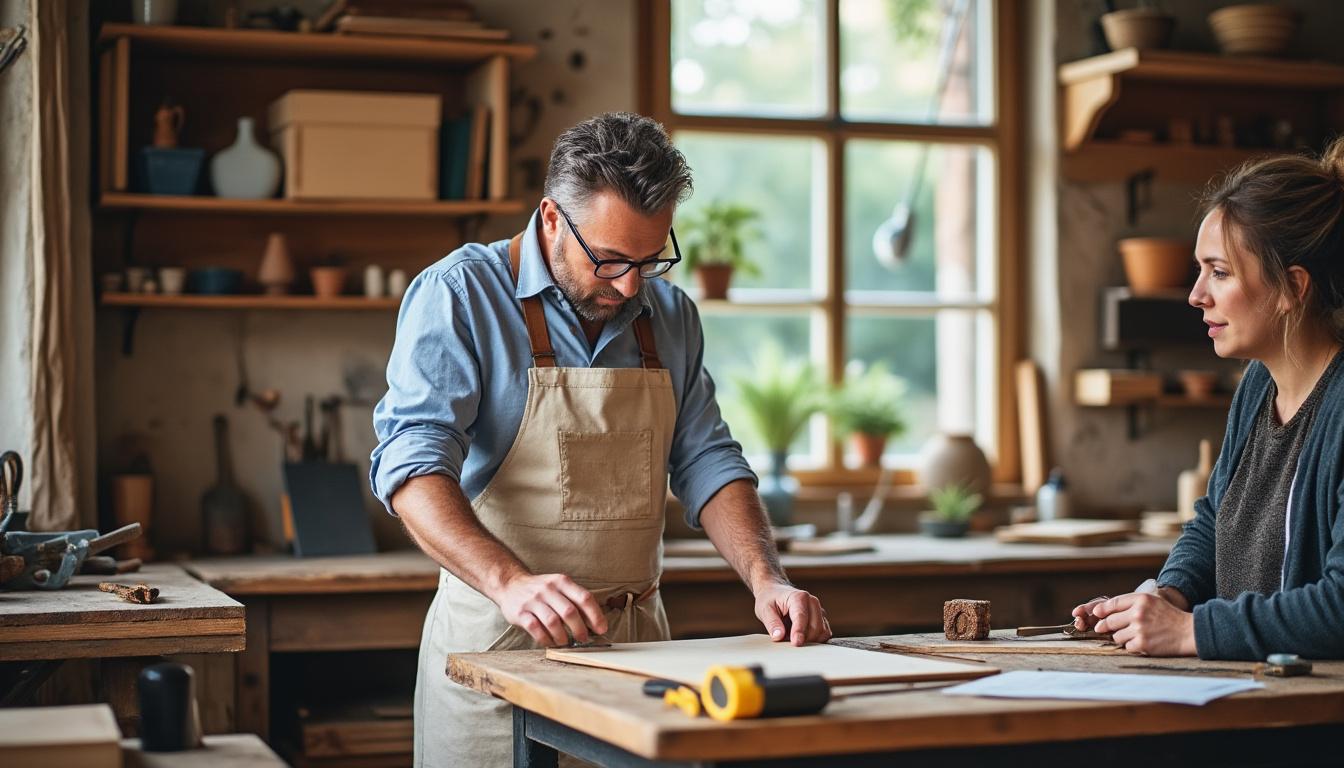 à montreuil-des-landes, un ébéniste propose un soutien financier aux clients souhaitant restaurer leurs meubles, facilitant ainsi leur réparation et valorisant le savoir-faire local.