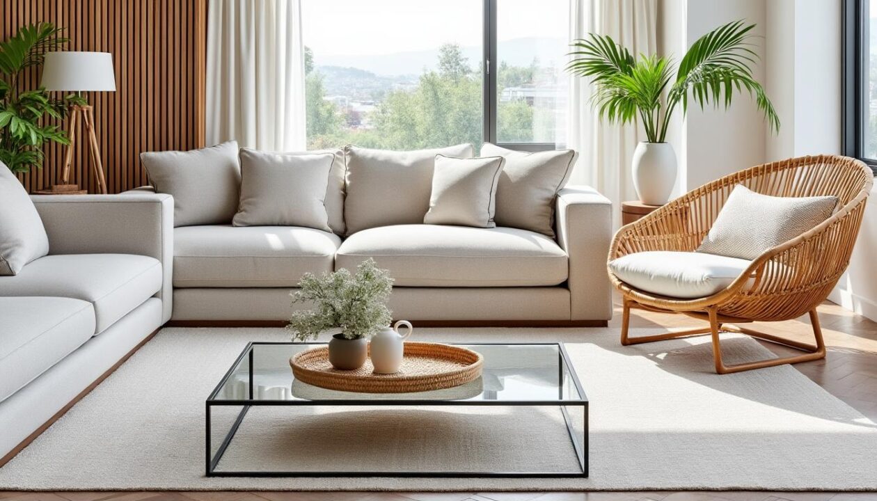 découvrez des idées élégantes pour intégrer le rotin dans un salon moderne et apporter une touche naturelle et chaleureuse à votre décoration intérieure.