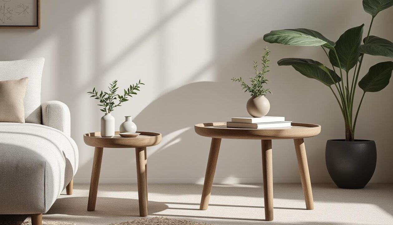découvrez cette petite table à 24 € d'atmosphera, l'alliée discrète qui apporte style et fonctionnalité pour sublimer votre intérieur avec élégance.
