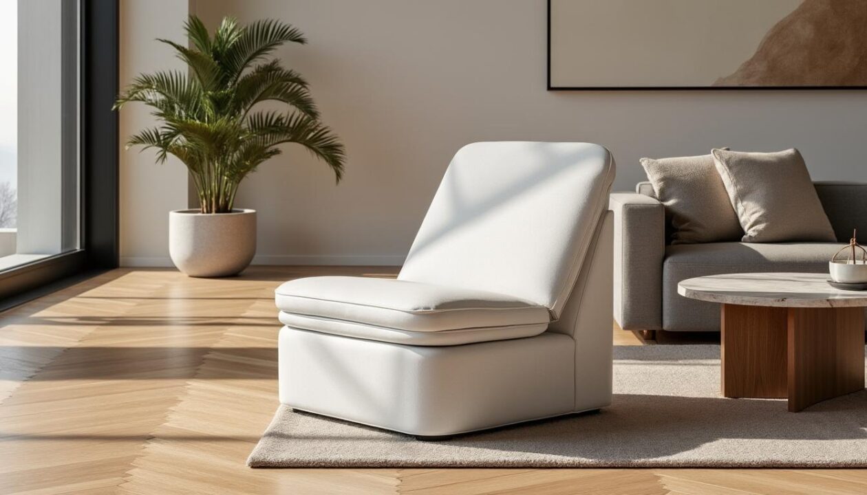 découvrez le fauteuil innovant qui transforme votre salon en optimisant l'espace avec style et confort. un meuble astucieux en voie de disparition à ne pas manquer !