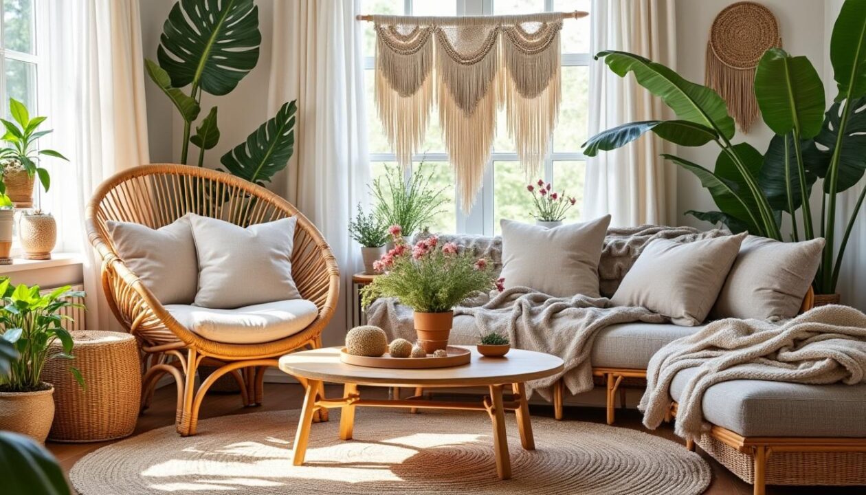 découvrez pourquoi le rotin est parfait pour une déco bohème : un matériau naturel, tendance et chaleureux qui apporte charme et authenticité à votre intérieur.