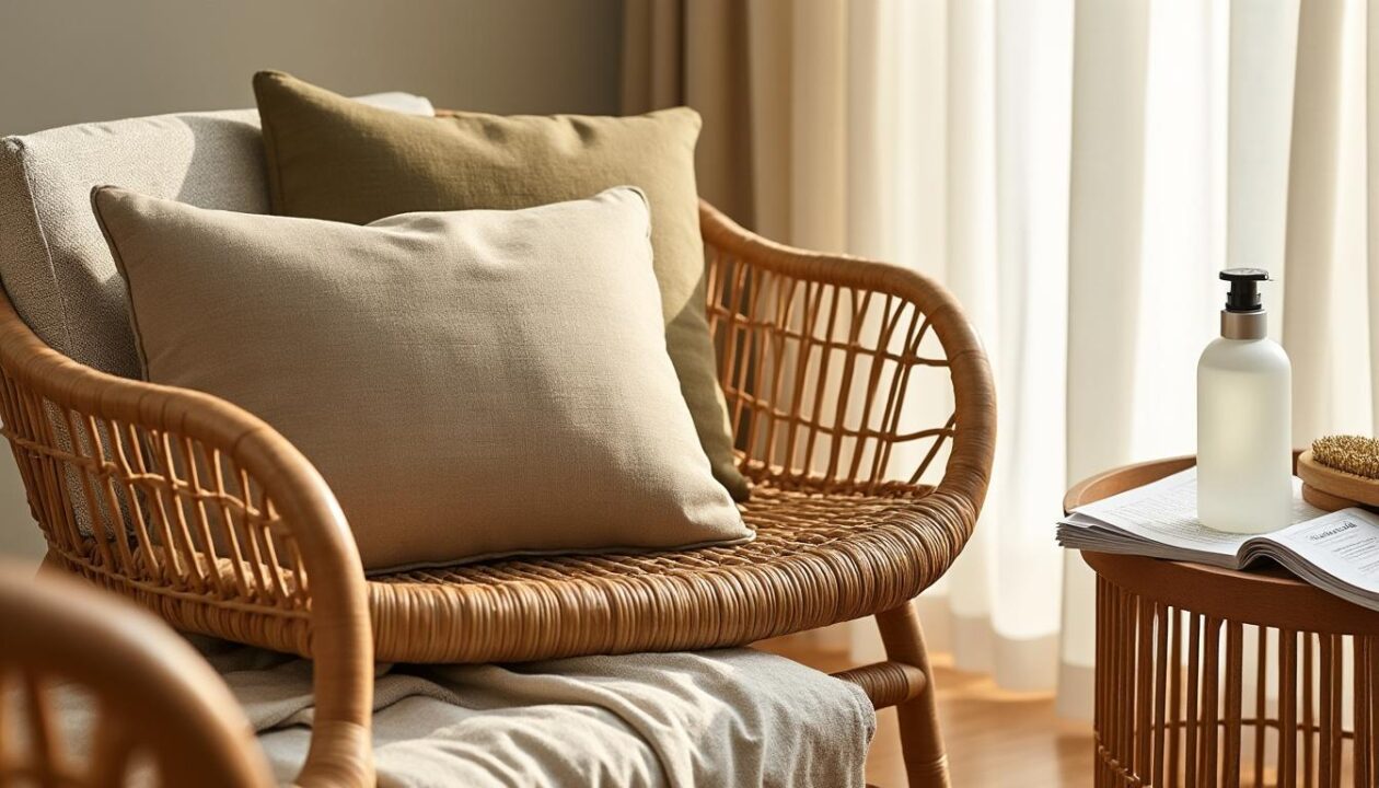 découvrez comment choisir le coussin idéal pour votre fauteuil en rotin et les conseils essentiels pour bien l'entretenir afin de prolonger sa durée de vie et profiter d'un confort optimal.